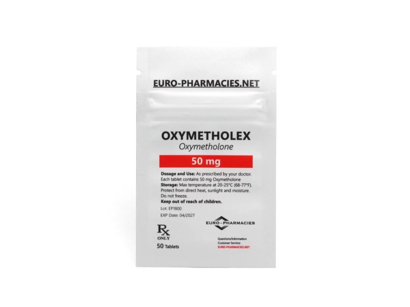Euro Pharmacy Oxymetholex (Anadrol) – 50mg/tab – 50 tab/bag USA