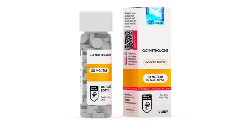 Hilma Biocare Oxymetholone 100tabs /50 mg/tab